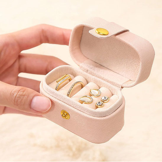 Mini coffre portable pour bijoux