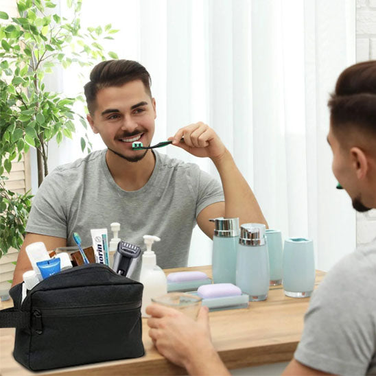 Trousse de toilette de voyage pour hommes et femmes